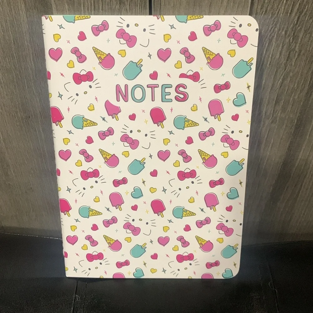 Sanrio Hello Kitty Set Of 3 Lined Pages Notebooks 80 Pages Each New In Package - Picture 6 of 14